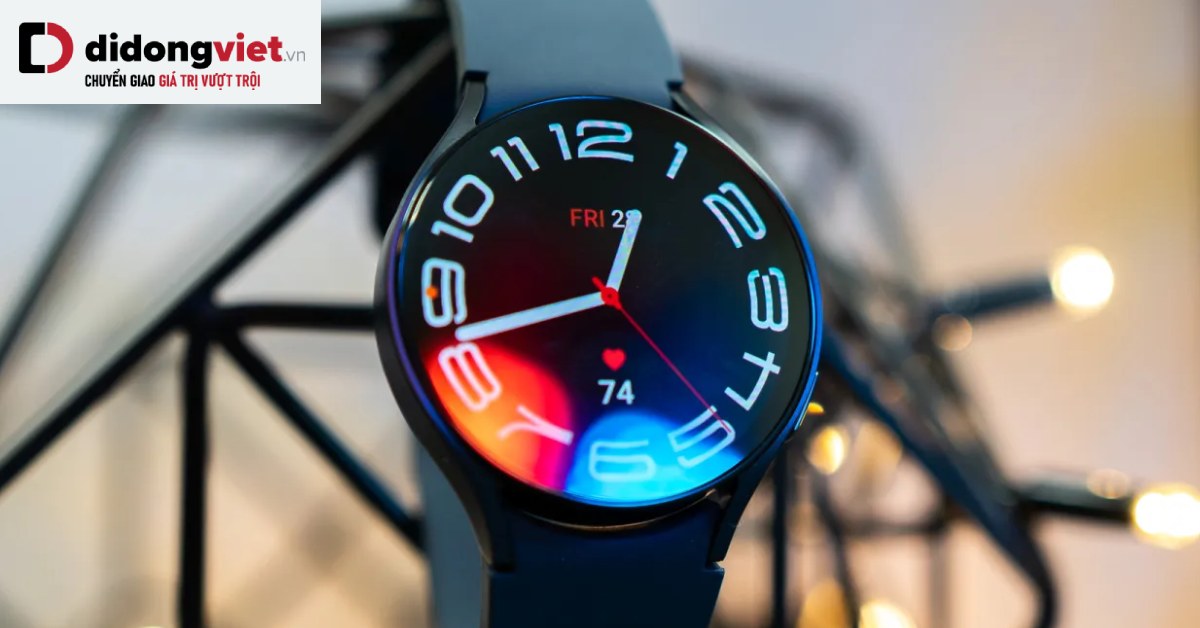 Các mặt đồng hồ mới ra mắt trên Galaxy Watch6