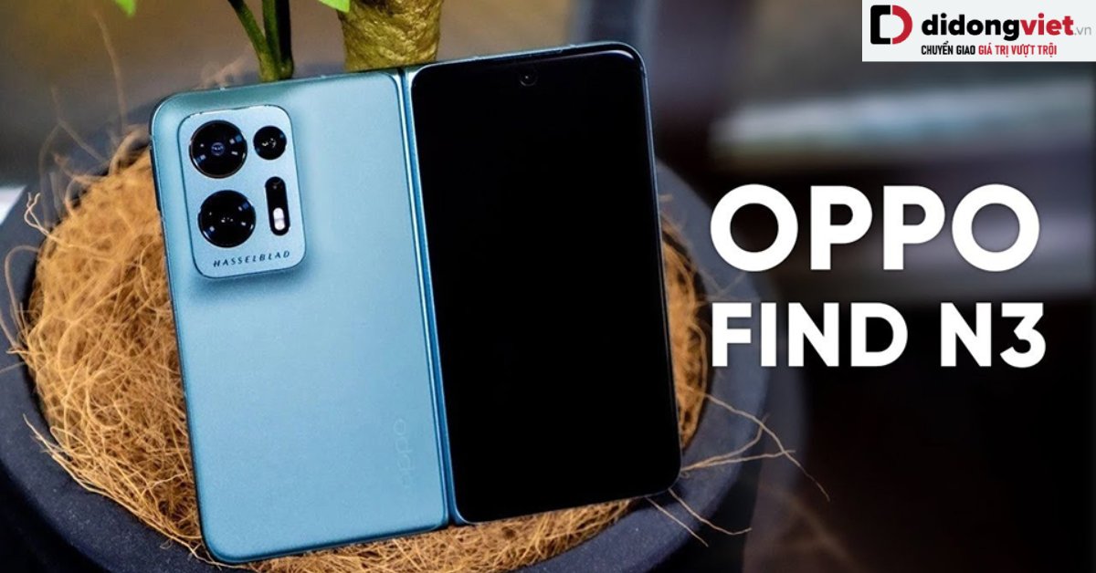 OPPO tiết lộ ngày ra mắt smartphone màn hình gập Find N3 trong hôm nay