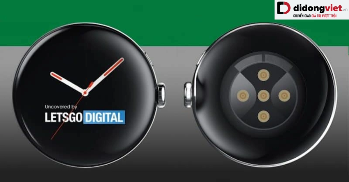 Đồng hồ thông minh Oppo Watch 4 với màn hình tròn đang được phát triển