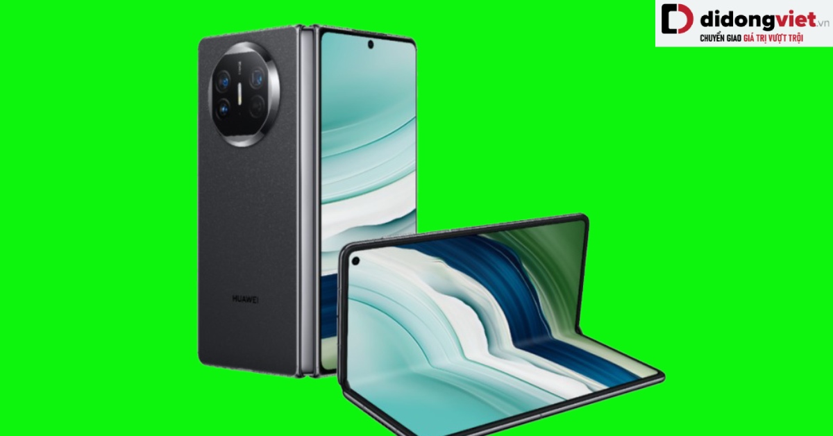 Huawei Mate X5 cho ra mắt với màn hình gập 7.85 inch, 3 camera 50MP và pin 5,060 mAh