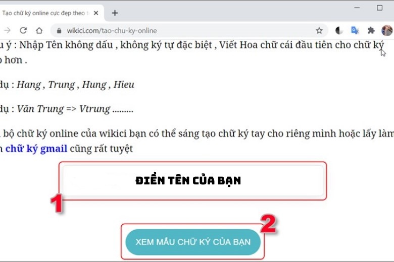 chữ ký điện tử