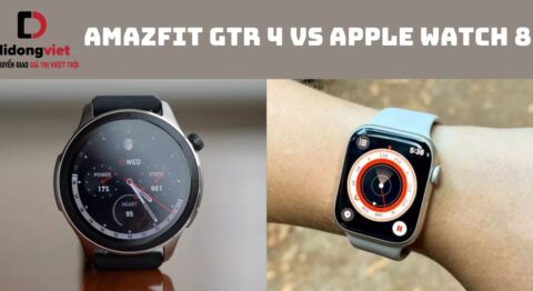 So sánh Amazfit GTR 4 và Apple Watch 8: Đồng hồ nào tốt hơn? Amazfit GTR 4 vs Apple Watch 8