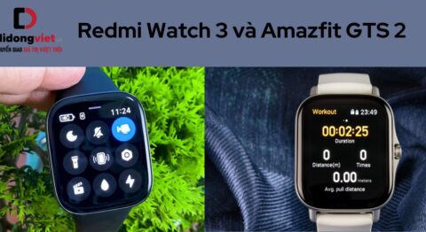 So sánh Redmi Watch 3 và Amazfit GTS 2: Mua dòng nào tốt hơn? Amazfit GTS 2 vs Redmi Watch 3