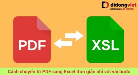 Cách chuyển file PDF sang Excel nhanh chóng, đơn giản với các công cụ online chuyển từ pdf sang excel