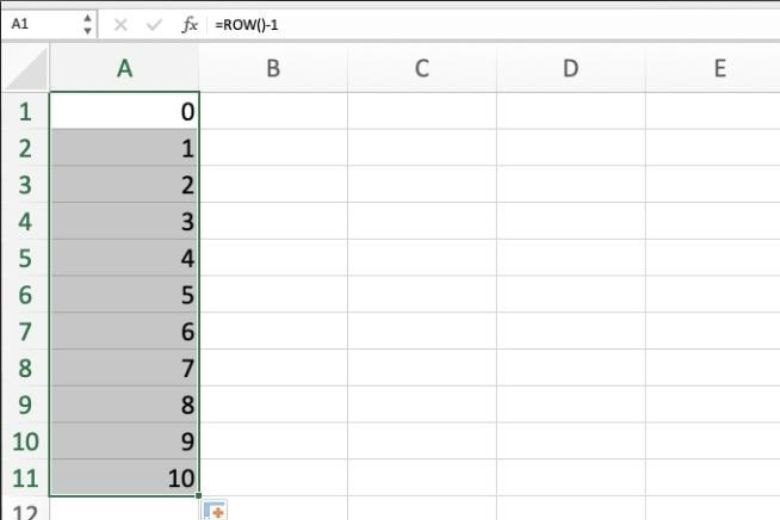 cách đánh số thứ tự trong excel