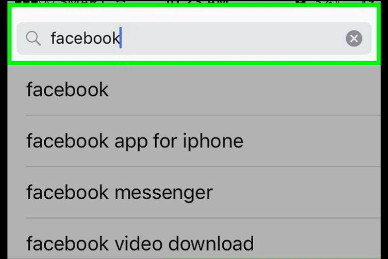 Cách tải Facebook cho iPhone 6
