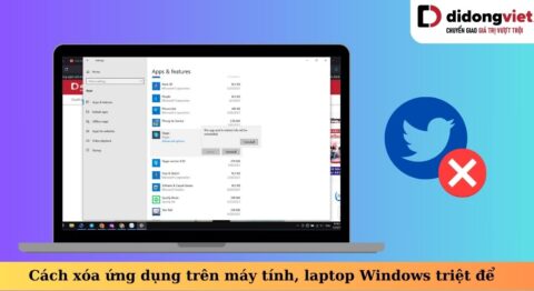 cách xóa ứng dụng trên máy tính