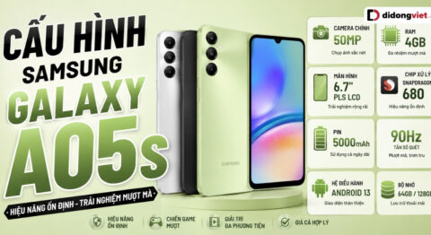 cấu hình samsung a05s