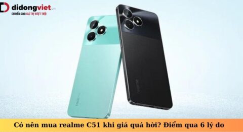 Có nên mua điện thoại realme C51: Chốt nhanh điện thoại giá rẻ xịn sò có nên mua realme c51