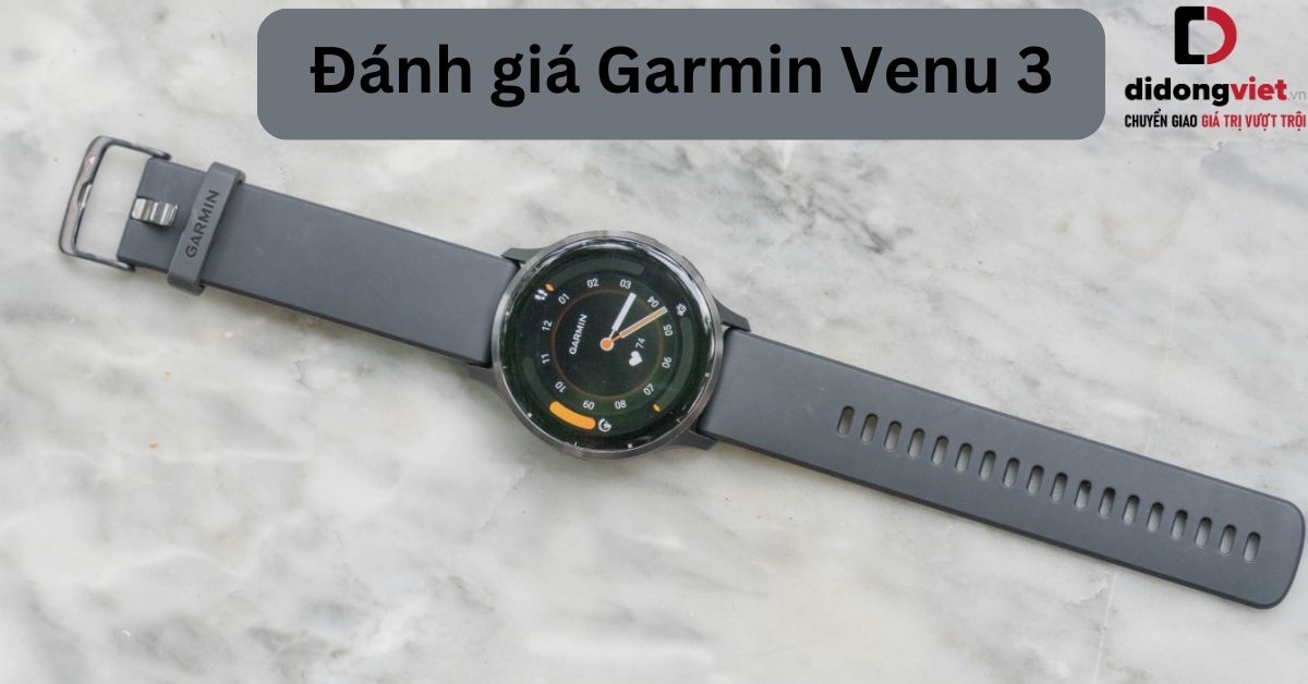 Đánh giá Garmin Venu 3