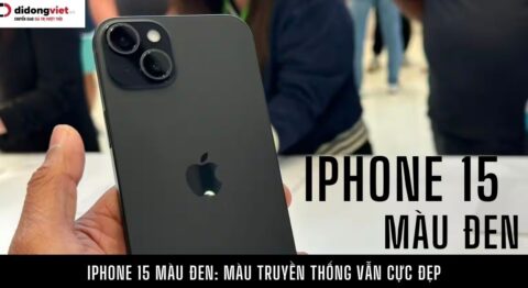 iPhone 15 màu đen