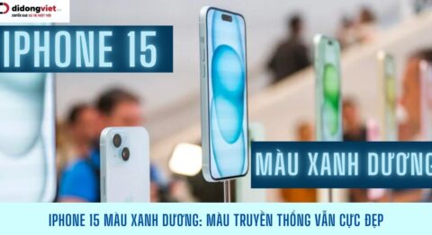 iPhone 15 màu xanh dương