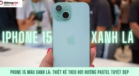 iPhone 15 màu xanh lá