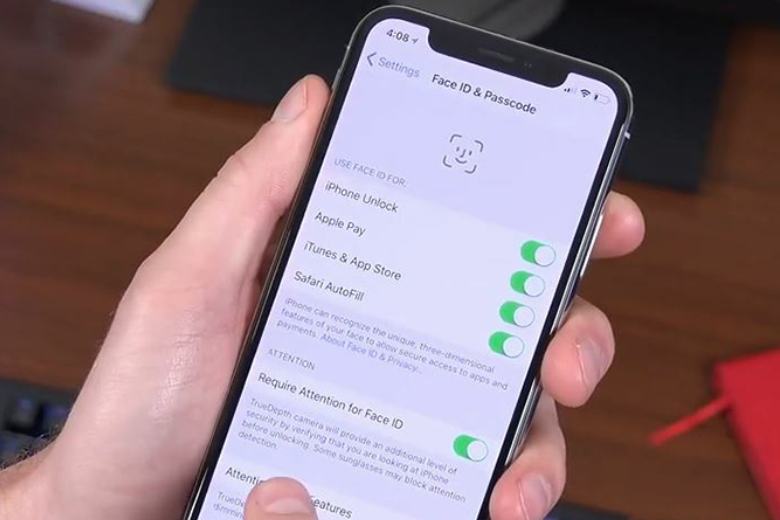 iphone mất face id