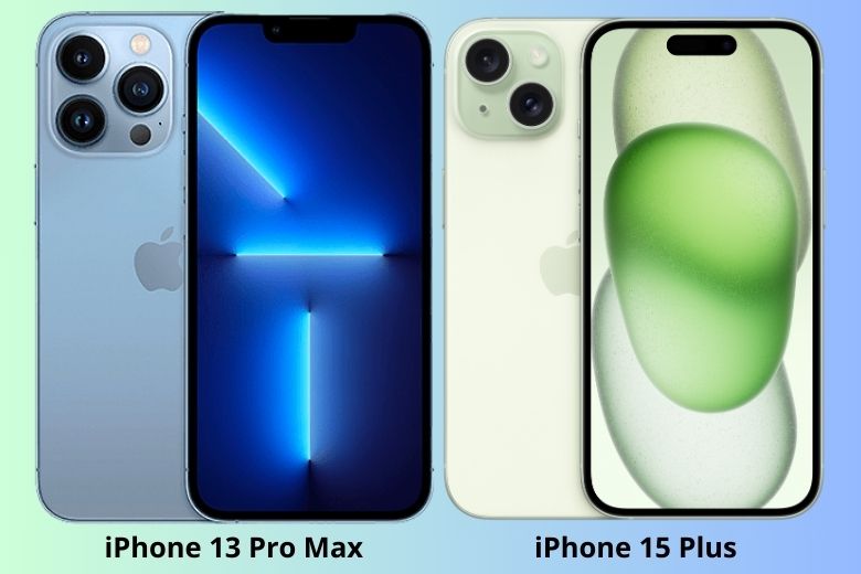 So sánh iPhone 15 Plus và iPhone 13 Pro Max
