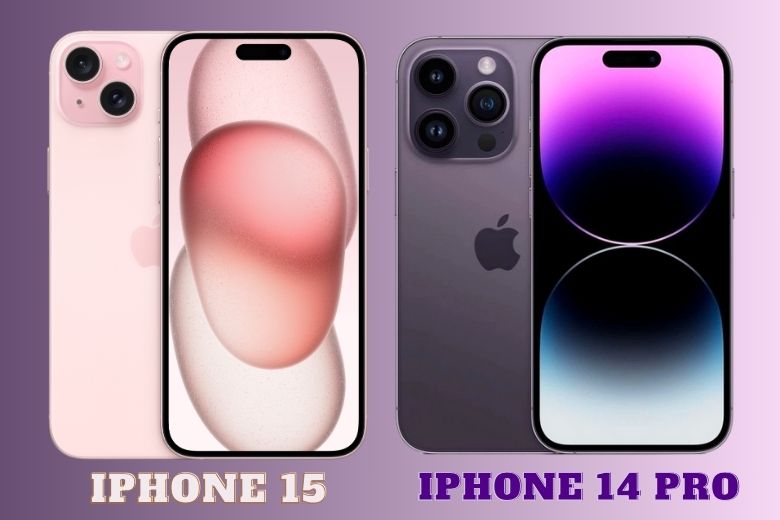 so sánh iPhone 15 và iPhone 14 Pro