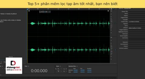 Top 5+ phần mềm lọc tạp âm tốt nhất, bạn nên biết
