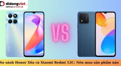 So sánh Honor X6a và Xiaomi Redmi 12C: Điện thoại nào tốt hơn? so sánh honor x6a và xiaomi redmi 12c