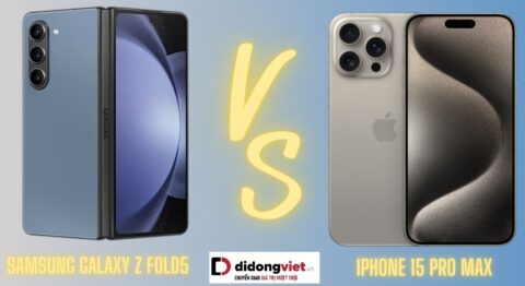 So sánh iPhone 15 Pro Max và Galaxy Z Fold5: Mua Samsung gập hay siêu phẩm cao cấp nhất của Apple So sánh iPhone 15 Pro Max và Samsung Z Fold 5