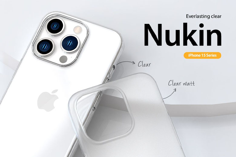 Ốp lưng iPhone 15 Pro Araree Nukin