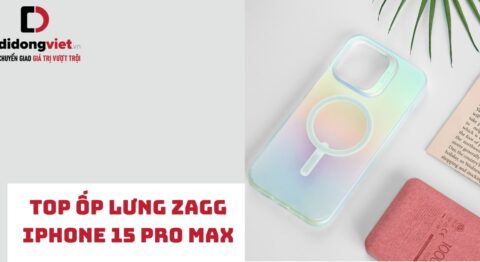 Top ốp lưng ZAGG iPhone 15 Pro Max
