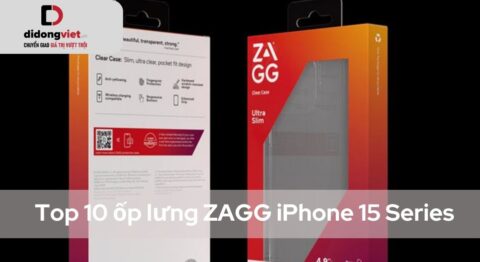 Top ốp lưng ZAGG iPhone 15 Series