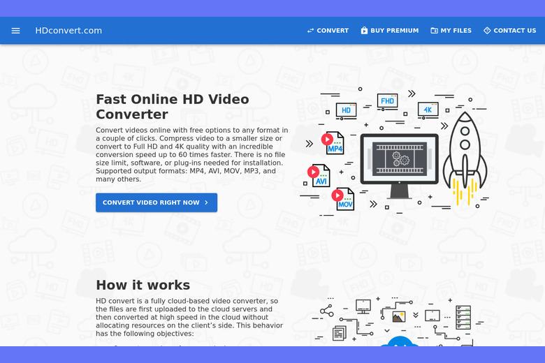 Web thực hiện đường nét video