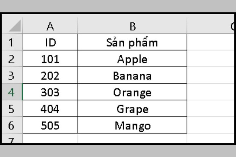 Cách dùng hàm Vlookup giữa 2 sheet