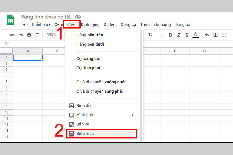 Cách tạo Google Form