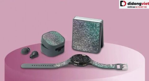 Samsung tung Galaxy Z Flip5, Galaxy Watch6 bản Swarovski siêu đẹp, siêu xịn