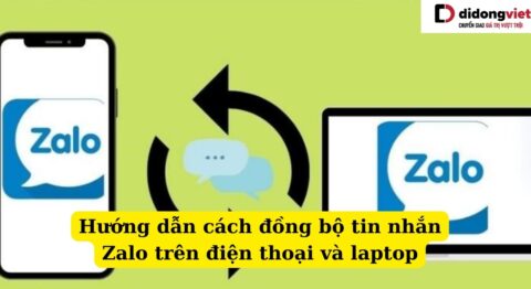 Cách đồng bộ tin nhắn Zalo