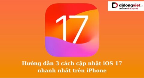 Cách cập nhật iOS 17
