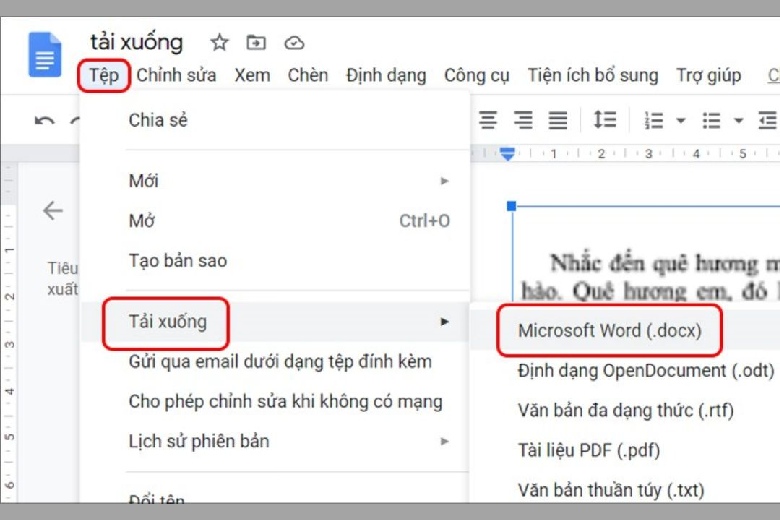 Cách đem hình ảnh sang trọng word