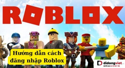 Cách đăng nhập Roblox