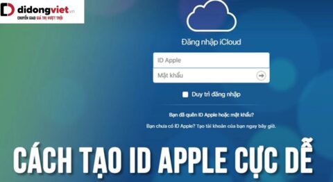 cách tạo ID Apple