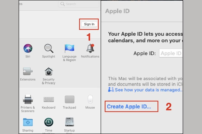 Cách tạo ID Apple