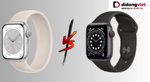 So sánh Apple Watch SE 2022 và Apple Watch Series 6