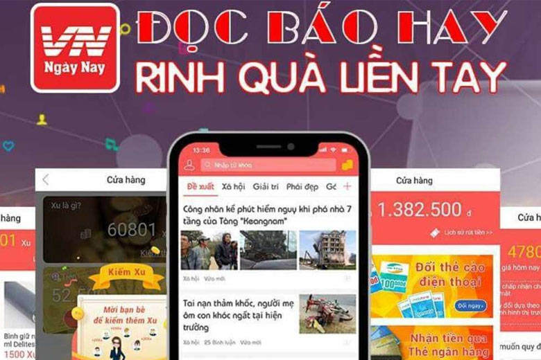 App đọc báo kiếm tiền