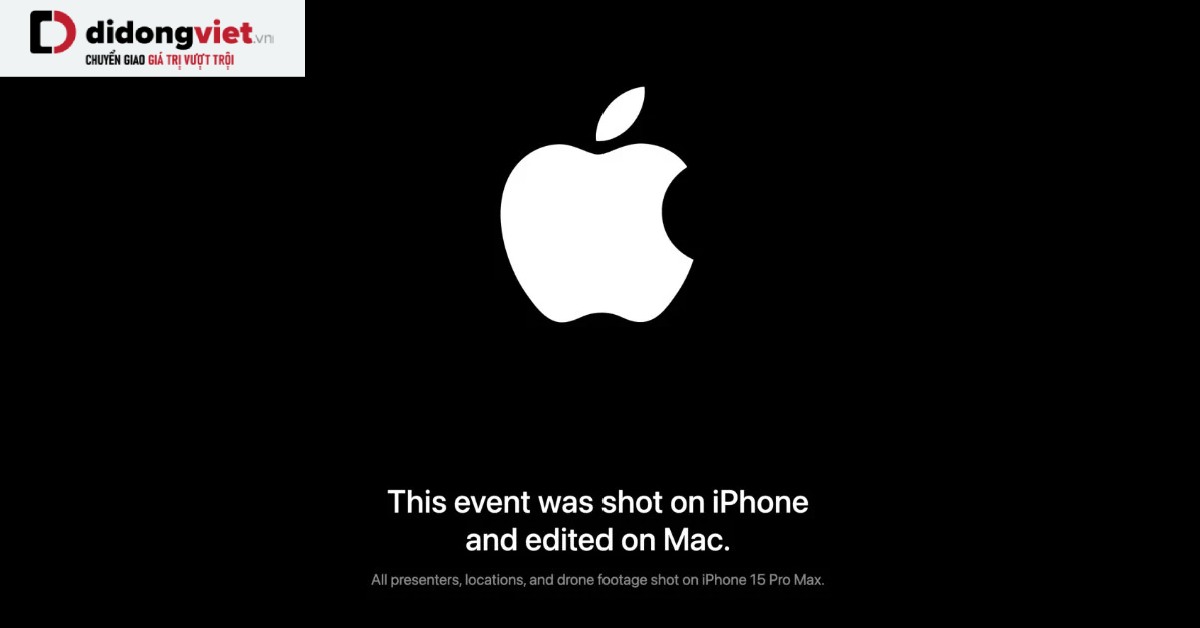 Sự Kiện “Scary Fast” Của Apple Được Quay Hoàn Toàn Bằng iPhone