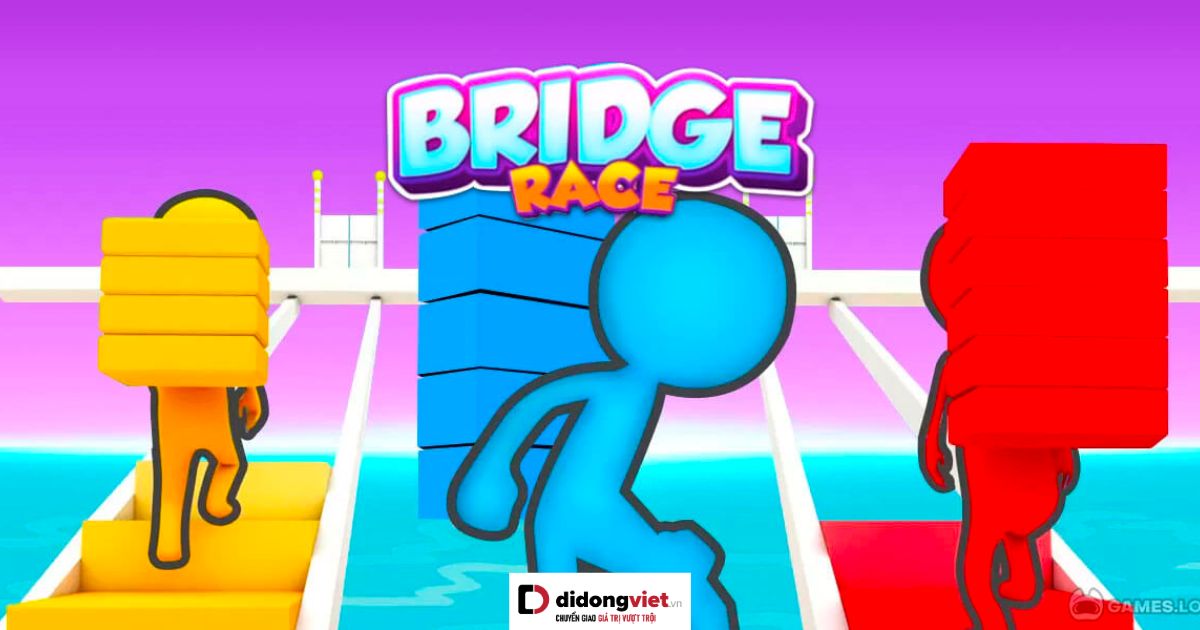 Bridge Race – Trải nghiệm cuộc đua xây cầu hấp dẫn, thú vị