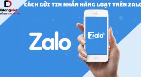 cách gửi tin nhắn hàng loạt trên zalo
