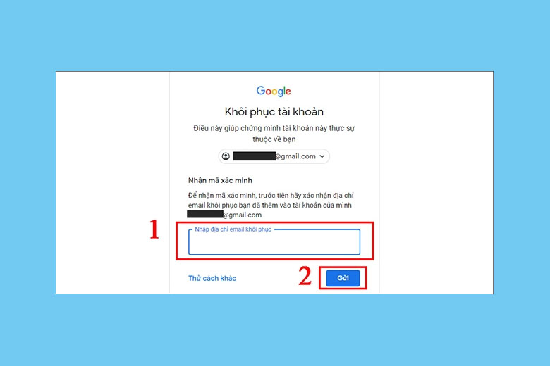 cach lay lai mat khau gmail 3.5 didongviet