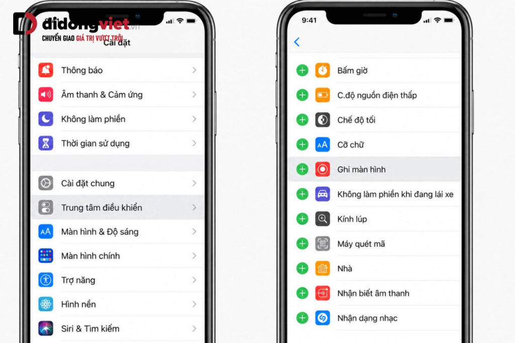 Cách quay màn hình iPhone có tiếng: Mẹo bật Mic và xử lý lỗi mất âm thanh 9 cach quay man hinh iphone co tieng didongviet 2 1