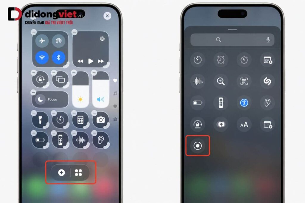 Cách quay màn hình iPhone có tiếng: Mẹo bật Mic và xử lý lỗi mất âm thanh 10 cach quay man hinh iphone co tieng didongviet 3 1