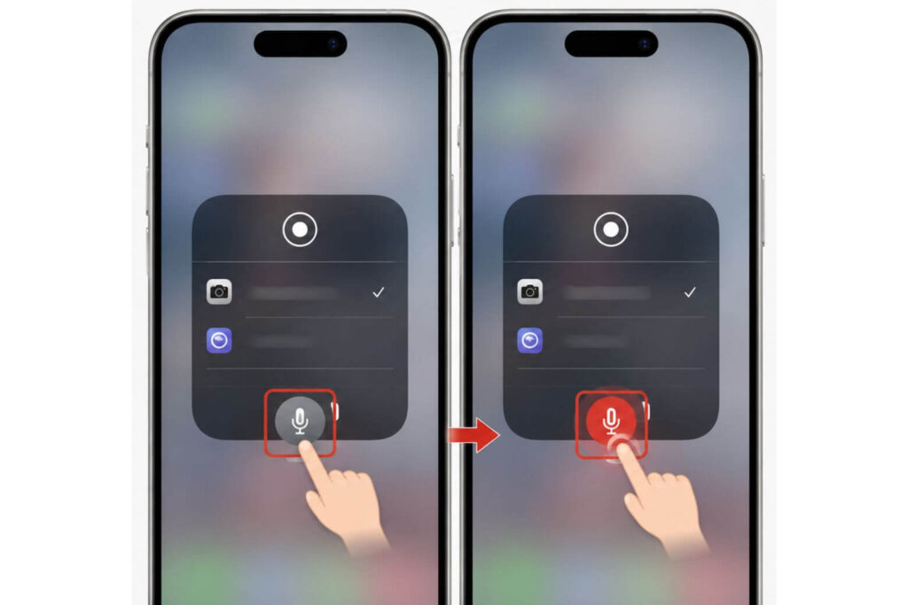 Cách quay màn hình iPhone có tiếng: Mẹo bật Mic và xử lý lỗi mất âm thanh 12 cach quay man hinh iphone co tieng didongviet 4.2