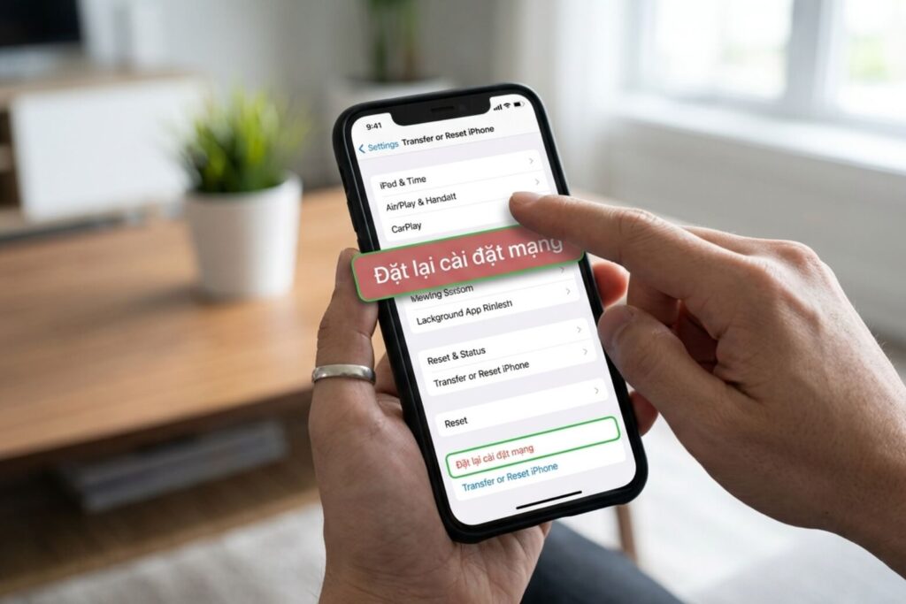 Hướng dẫn sửa lỗi iPhone không kết nối được Wi-Fi từ A-Z 11 cach sua loi iphone khong ket noi duoc wifi dat lai cai dat mang didongviet