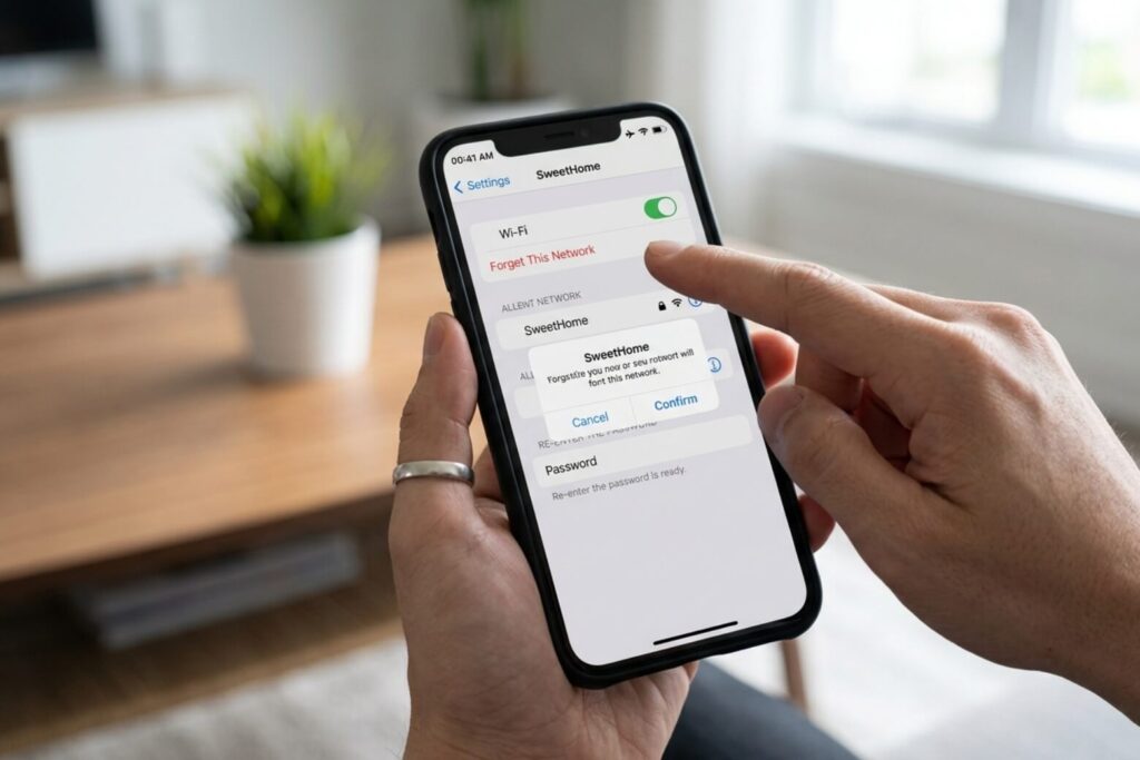 Hướng dẫn sửa lỗi iPhone không kết nối được Wi-Fi từ A-Z 10 cach sua loi iphone khong ket noi duoc wifi quen mang wifi didongviet
