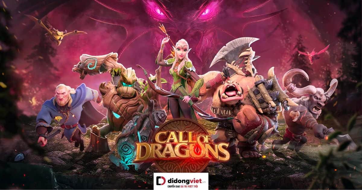 Call Of Dragons – Dòng game chiến lược với thời gian thực đồ họa sống động