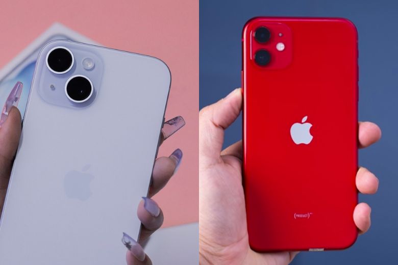 So sánh iPhone 11 và iPhone 15