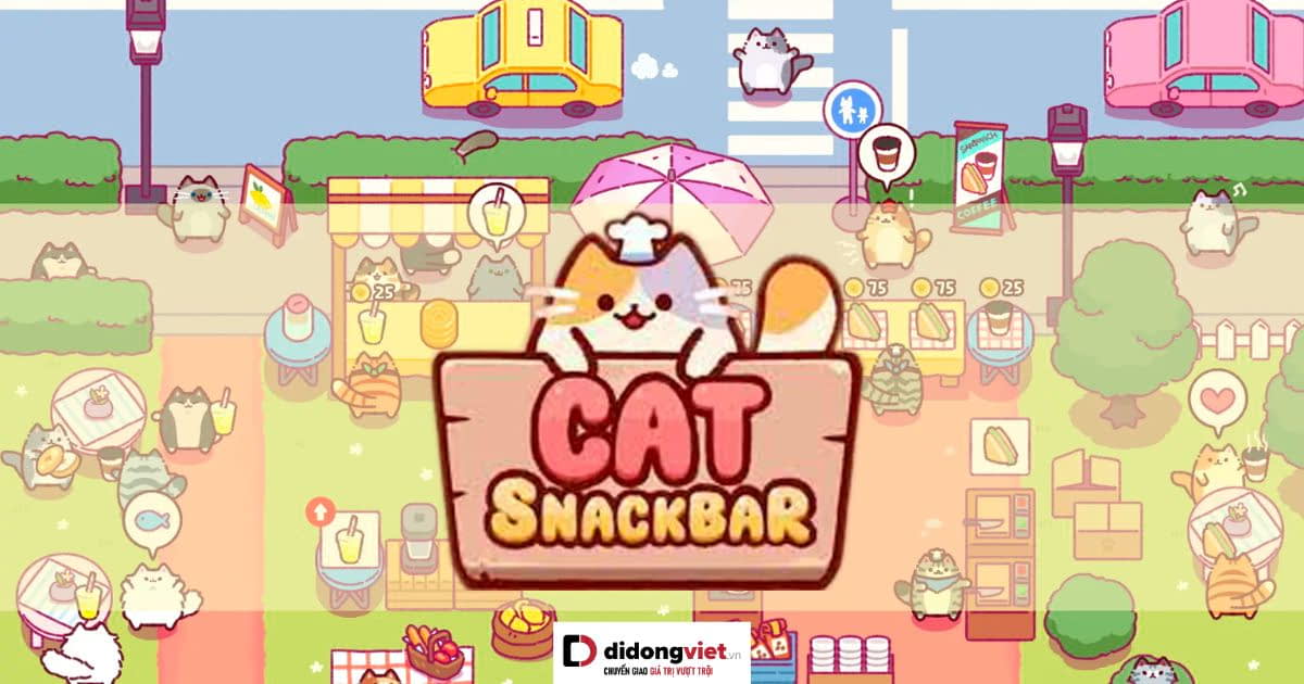 Cat Snack Bar – Quán ăn mèo với đồ hoạ cực đáng yêu